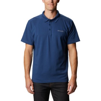 Columbia Muške Polo Majice - Wingard II Solid Pique Tamno Sive | IZXG-91360